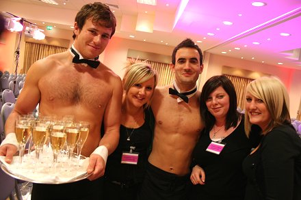 Butlers in the buff